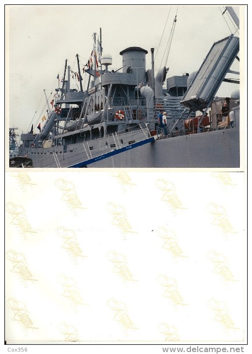 PHOTOGRAPHIE Argentique D’ART à Bord D´un Bateau De GUERRE Grand Format 21X15 Animée Marin - Bateaux