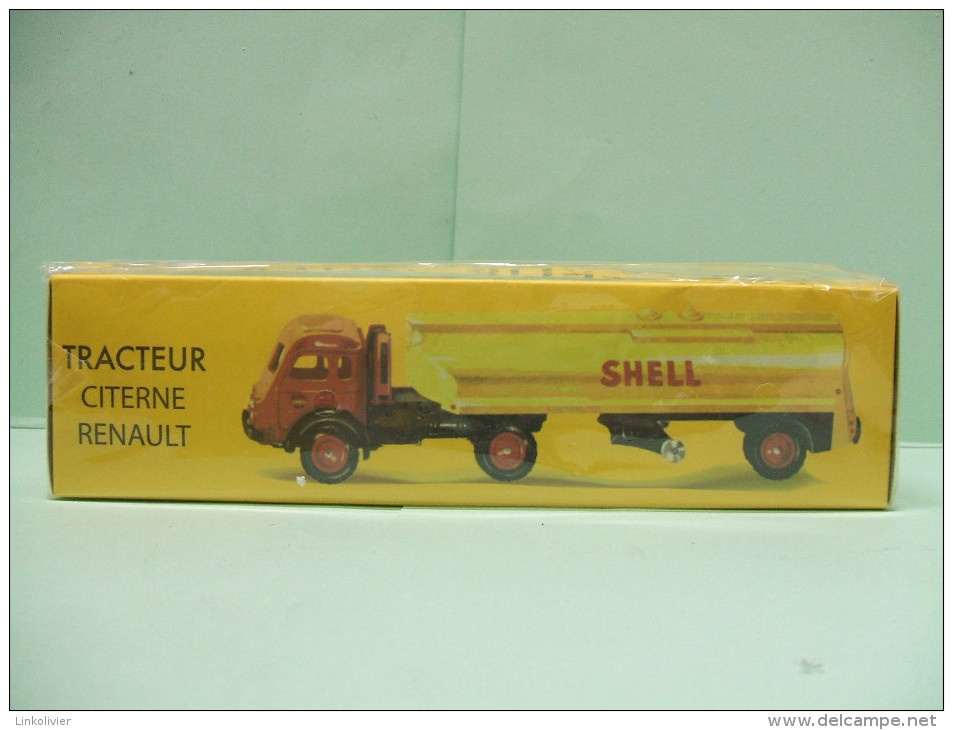 Camion CIJ TRACTEUR RENAULT Fainéant CITERNE SHELL (Réédition) Neuf En Boîte - Autocarri, Autobus E Costruzione