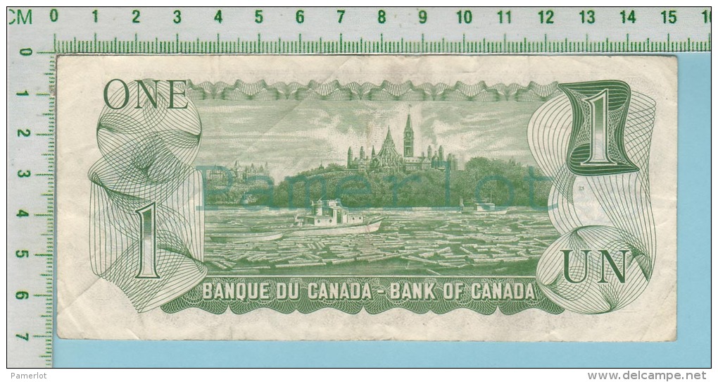 1973 Canadian One Dollar Bill (un Dollar De Papier 1973 - Kanada