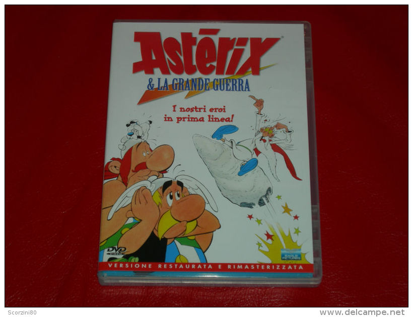 DVD-Asterix E La Grande Guerra - Cartoons