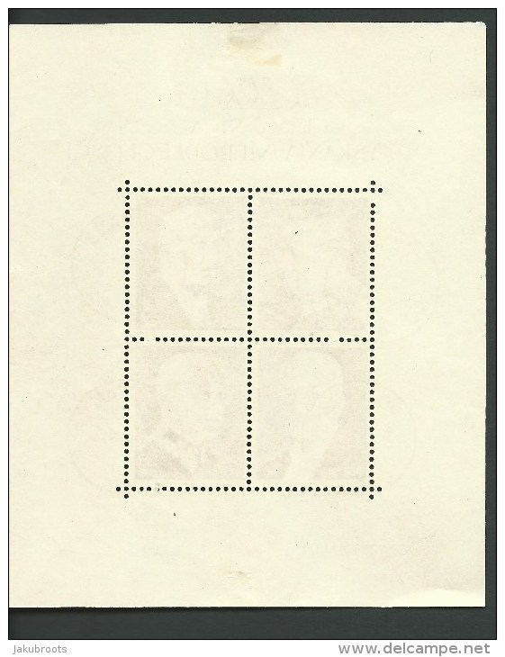 1918--1938. MIN.SHEET. XX ANNIVERSARY OF  INDEPENDENCE. - Autres & Non Classés