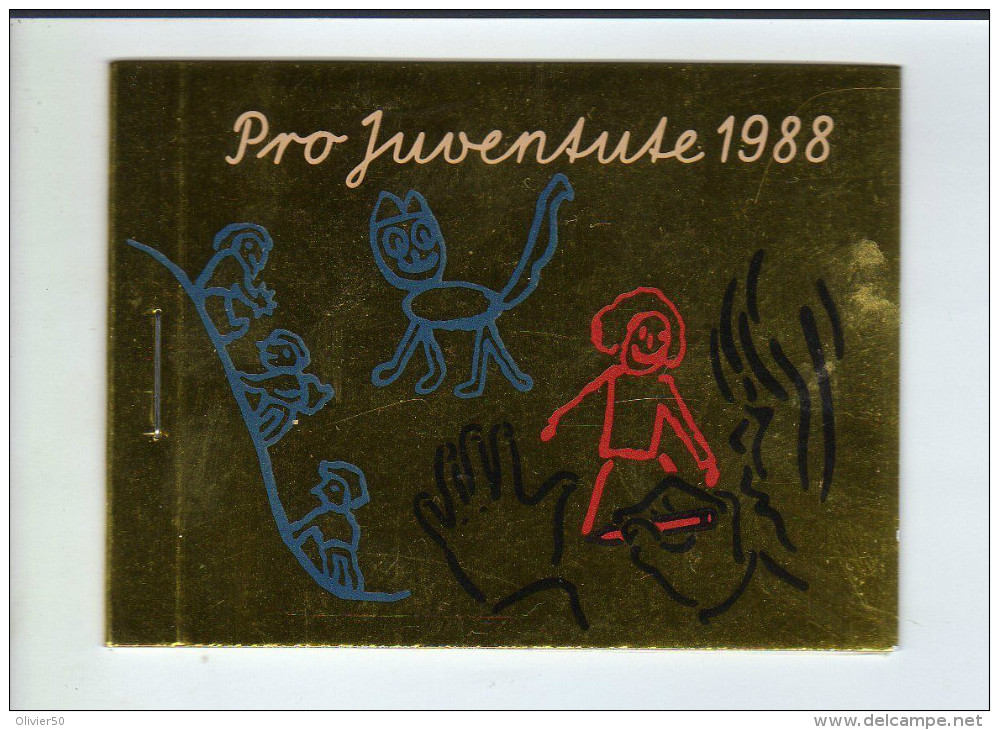 Suisse (1988)  - Carnet "Pour La Jeunesse"   Oblitéré - Carnets