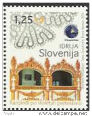 SI 2014-1054 TURISAM IDRIJA, SLOVENIA, 1 X 1v, MNH - Sonstige & Ohne Zuordnung