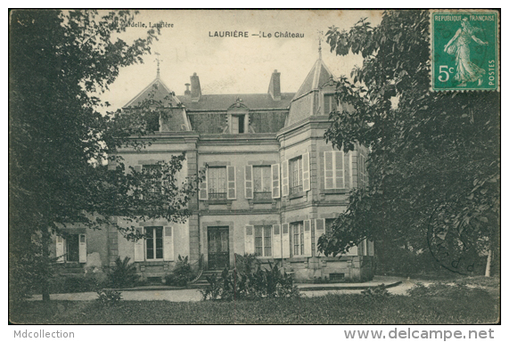 87 LAURIERE / Le Château / - Lauriere