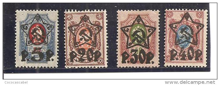 Rusia - Urss. Nº Yvert  189, 191-93 (MH/*) - Unused Stamps