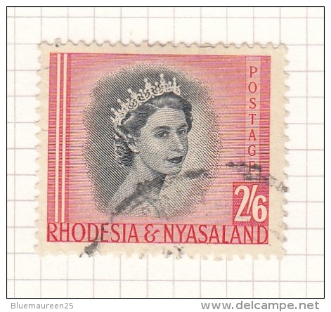 Queen Elizabeth II - 1954 - Rhodesia & Nyasaland (1954-1963)