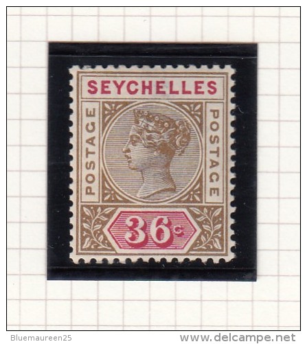 Queen Victoria - 1890 - Seychelles (...-1976)