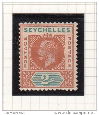 King George V - 1912 - Seychelles (...-1976)