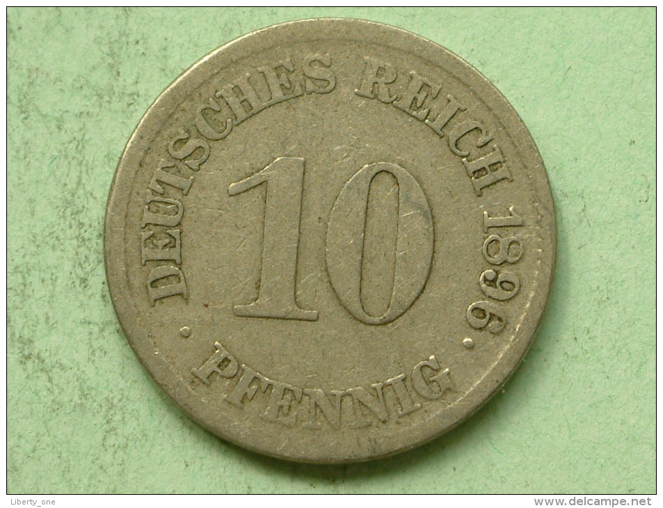 1914 G - 10 Pfennig / KM 12 ( Uncleaned Coin - For Grade, Please See Photo ) !! - 10 Pfennig