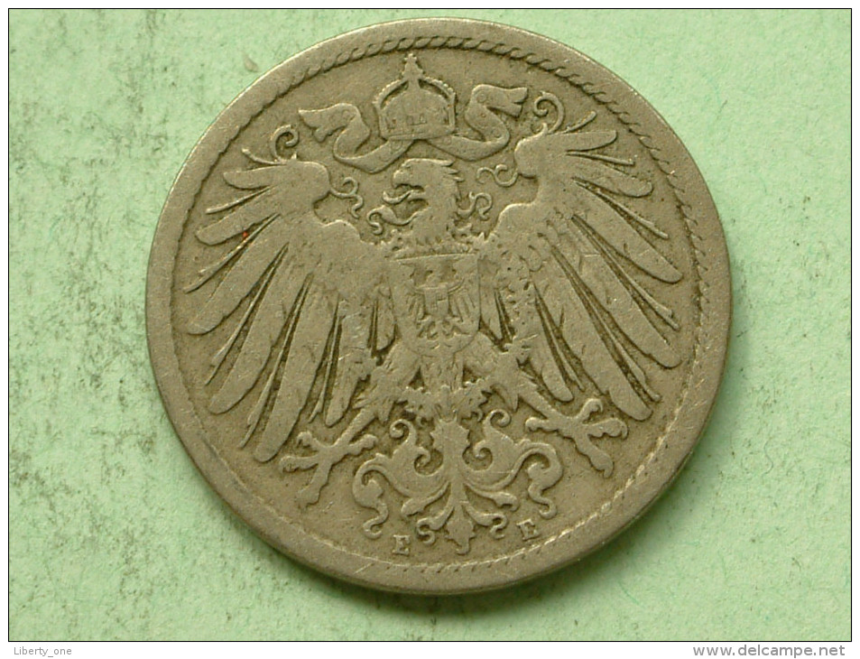 1914 G - 10 Pfennig / KM 12 ( Uncleaned Coin - For Grade, Please See Photo ) !! - 10 Pfennig