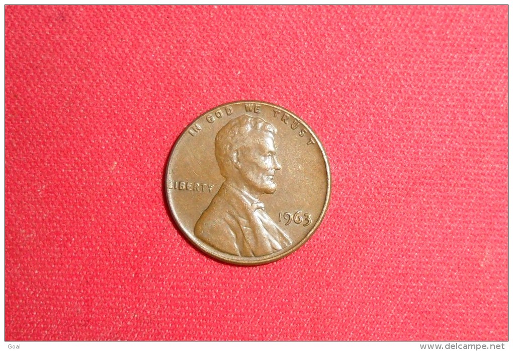 One Cents /USA De 1963 TTB+. - 1909-1958: Lincoln, Wheat Ears Reverse