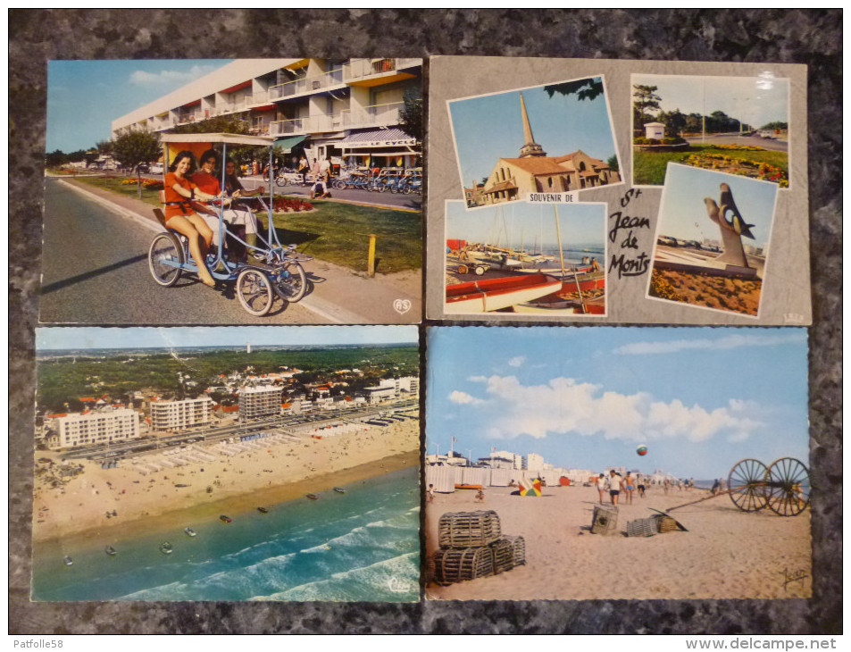 LOT DE 59 CARTES POSTALES.ST JEAN DE MONTS (85).A SAISIR !!! - Saint Jean De Monts