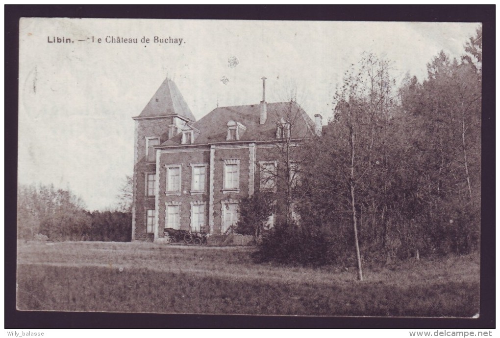 LIBIN - Le Château De Buchay - Cachet Relais De REDU  // - Libin