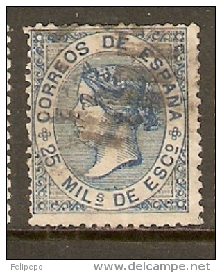 1868 EDIFIL  97 USADO - Used Stamps