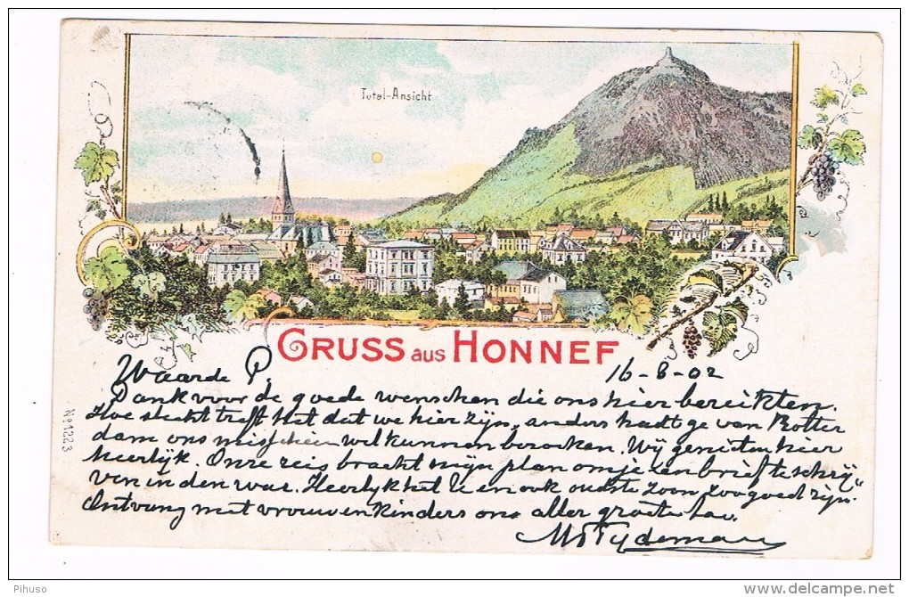 D4530     BAD HONNEF : Gruss Aus ( Litho) - Bad Honnef