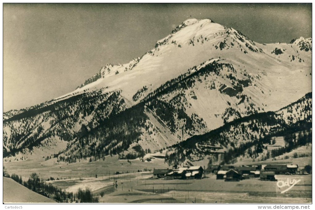 Vallée Du Queyras Col D'Isoard  Chalp Vue Générale  Cpsm Format   Cpa - Autres & Non Classés