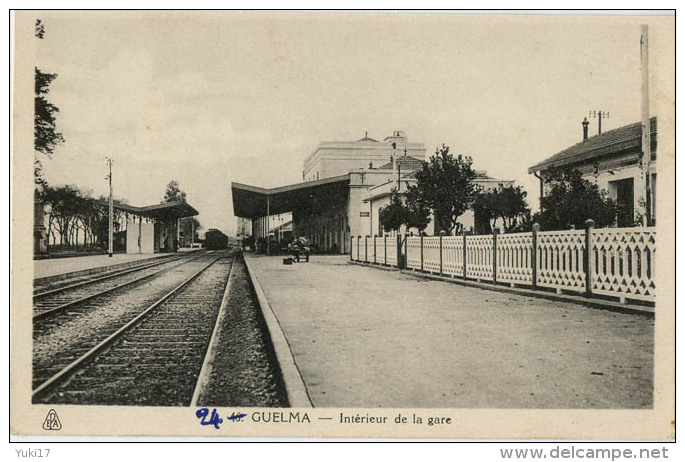 ALGERIE GUELMA LA GARE - Guelma