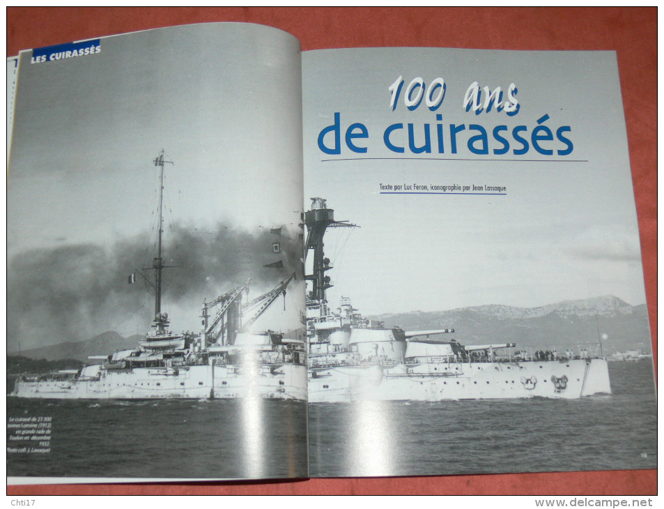 MARINE MAGAZINE N°1 2002  MILITARIA 100 ANS DE CUIRASSES / TORPILLEURS / CONTRE TORPILLEUR / AVISO /  ESCORTEUR - Bateau