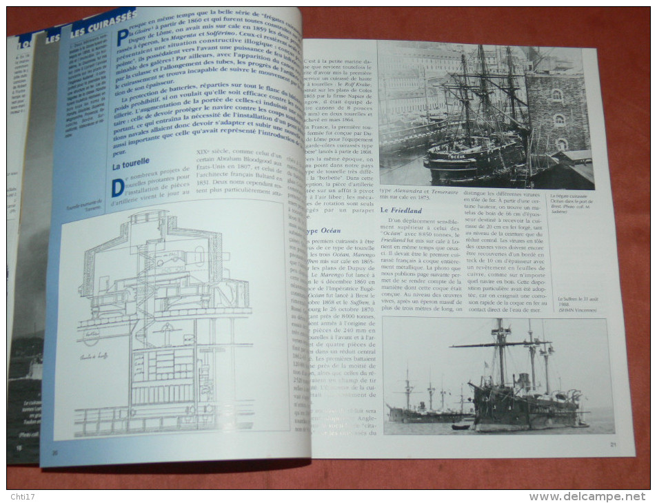 MARINE MAGAZINE N°1 2002  MILITARIA 100 ANS DE CUIRASSES / TORPILLEURS / CONTRE TORPILLEUR / AVISO /  ESCORTEUR - Boats