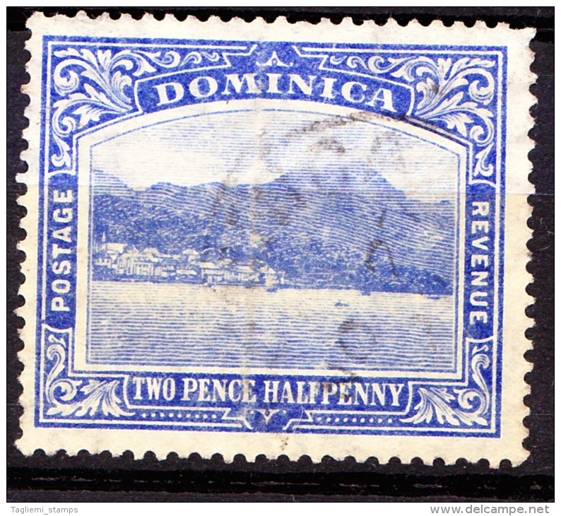 Dominica, 1908, SG 50 &amp; 50b, Used (Wmk Mult Crown CA) - Dominica (...-1978)