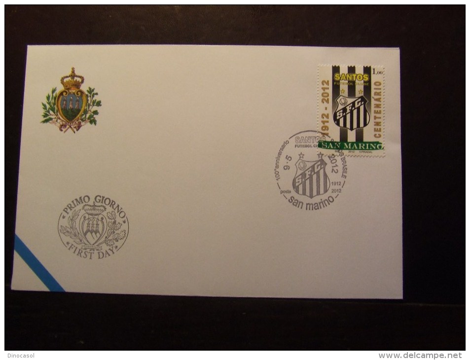 SAN MARINO 2012 SANTOS 1 € USATO FDC - Used Stamps