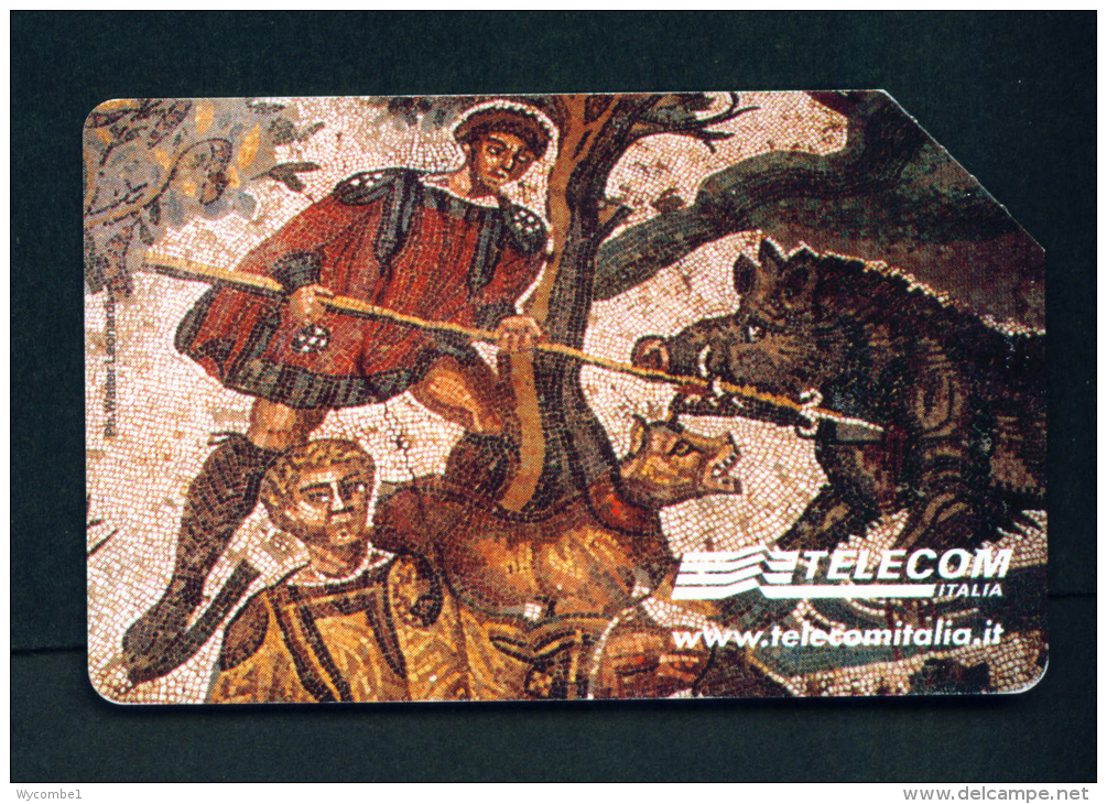 ITALY - Urmet Phonecard  Roman Mosaic  Issue/Tirage 230,000  Used As Scan - Publiques Publicitaires