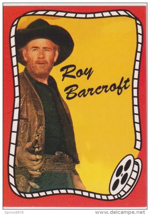 Westerns Films Actor ROY BARCROFT Cowboy Card From RIDERS OF THE SILVER SCREEN Set 1993 - Other & Unclassified