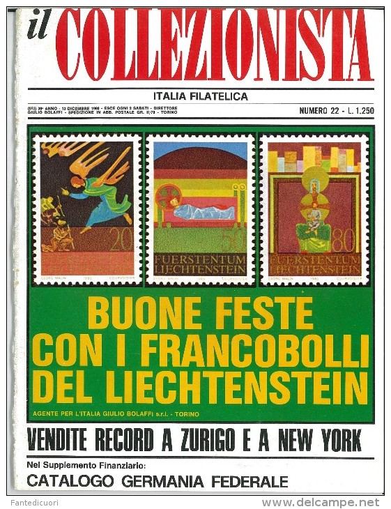 Rivista Il Collezionista, Bolaffi Editore N. 22 Anno 1980 - Italiane (dal 1941)