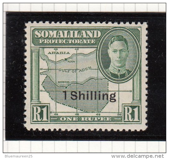 King George VI - 1951 - Surch Stamps - Somaliland (Protectorat ...-1959)