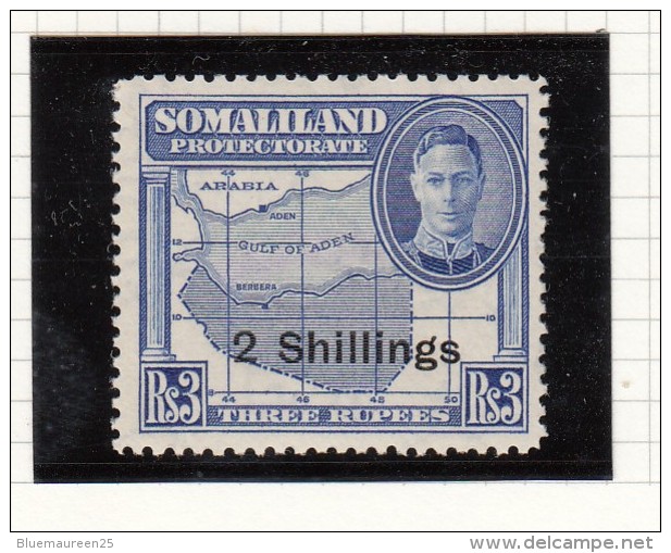 King George VI - 1951 - Surch Stamps - Somaliland (Herrschaft ...-1959)