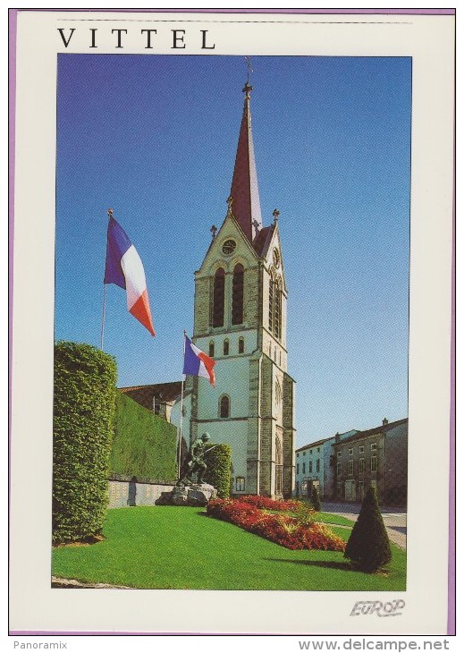 88 °° Vittel    °=°    L´ église  Saint - Remy  °  NEUVE  Non écrite - Contrexeville
