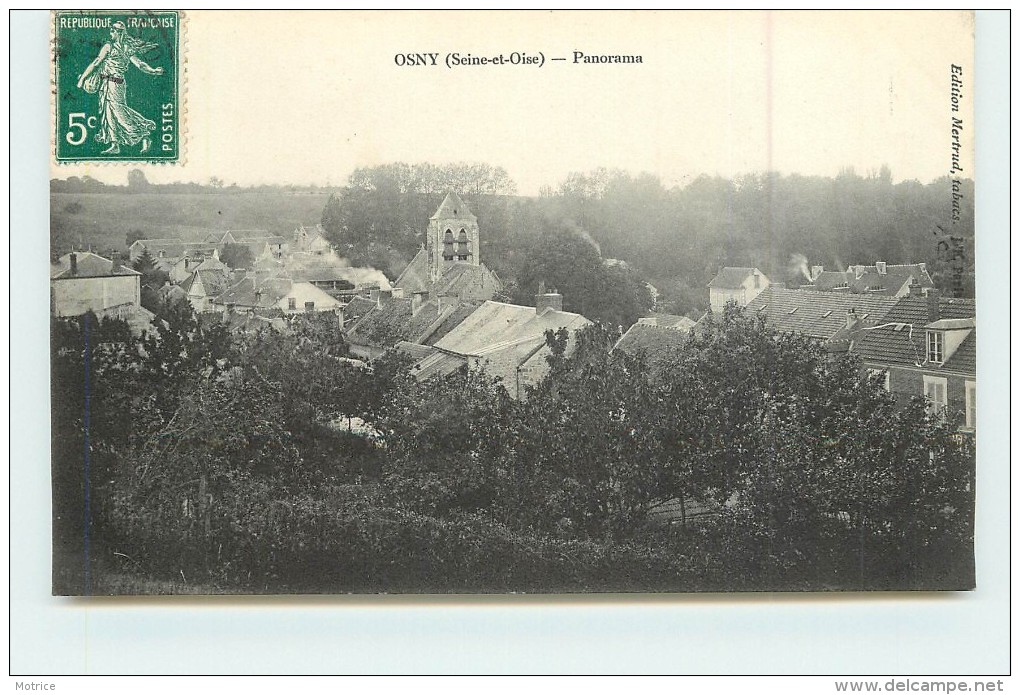 OSNY  - Panorama. - Osny