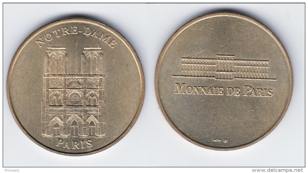 **** 75004 - NOTRE DAME DE PARIS 1998 - NON DATEE - MONNAIE DE PARIS **** EN ACHAT IMMEDIAT !!! - Ohne Datum