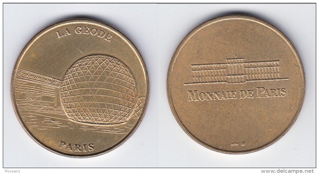 **** PARIS LA GEODE N°2 AVEC FACETTES 1998 - NON DATEE - MONNAIE DE PARIS **** EN ACHAT IMMEDIAT !!! - Zonder Datum