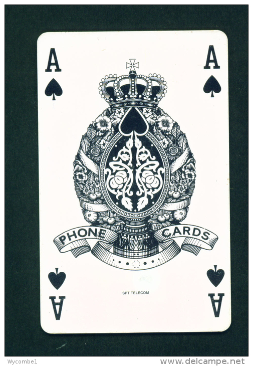 CZECH REPUBLIC - Chip Phonecard Ace Of Spades *BOGOF  Used - Tschechische Rep.