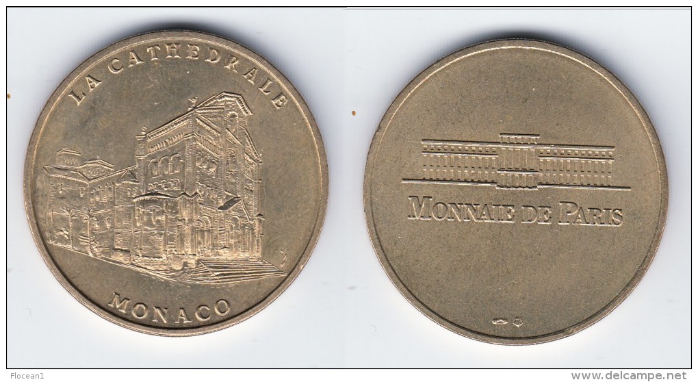 **** LA CATHEDRALE MONACO 1998 - NON DATEE - MONNAIE DE PARIS **** EN ACHAT IMMEDIAT !!! - Non-datés