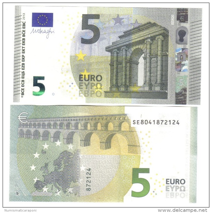 5 €  ITALIA FDS UNC DA MAZZETTA Soudoyer SE S002H2 Cod.€.103 - 5 Euro