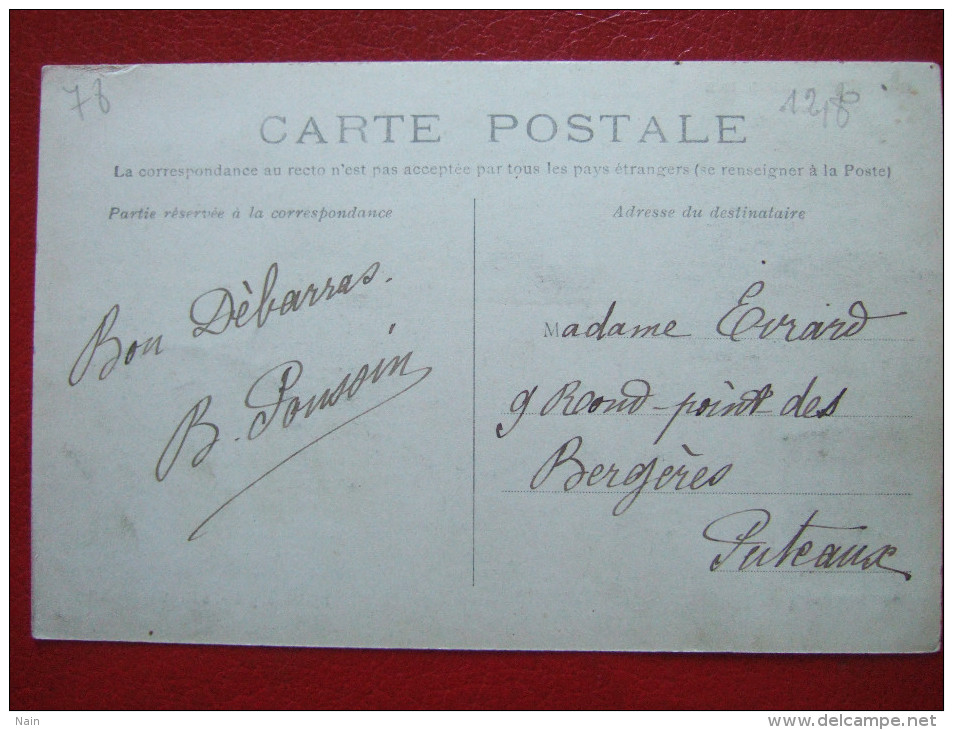 78 - CARRIERES SUR SEINE - LA POSTE - BELLE CARTE - - Carrières-sur-Seine