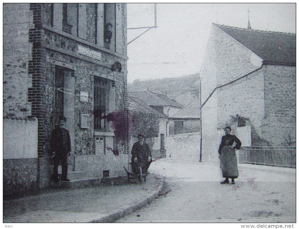 78 - AULNAY SUR MAULDRE - LA POSTE - + CACHET POINTILLE... - Sonstige & Ohne Zuordnung