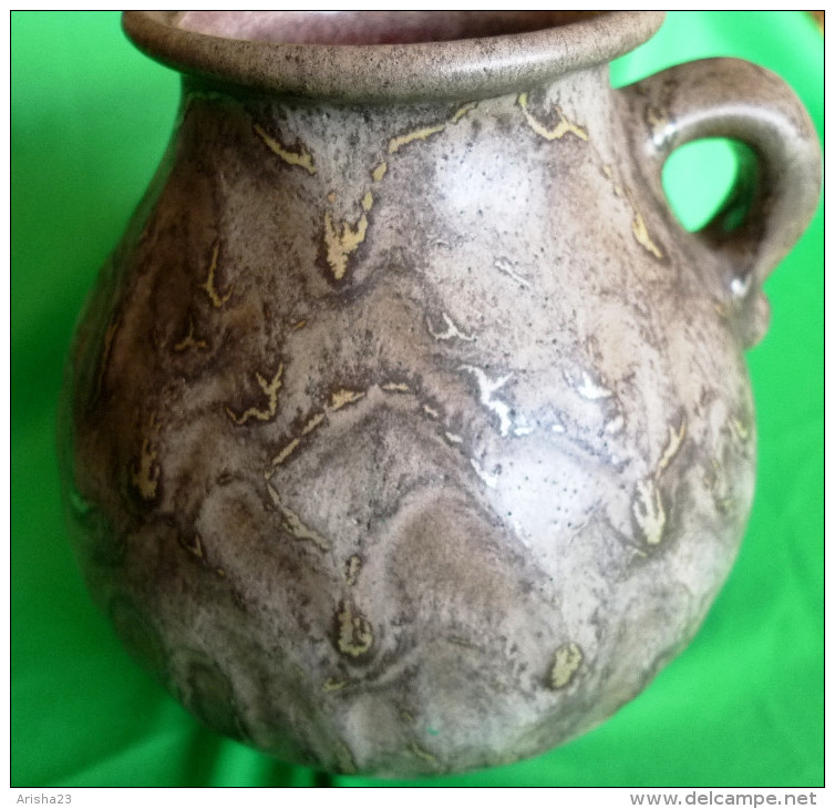 Vintage German Pottery 354 VASE Pot Ceramic Fat Lava - Germany ? Scandinavia - Other & Unclassified