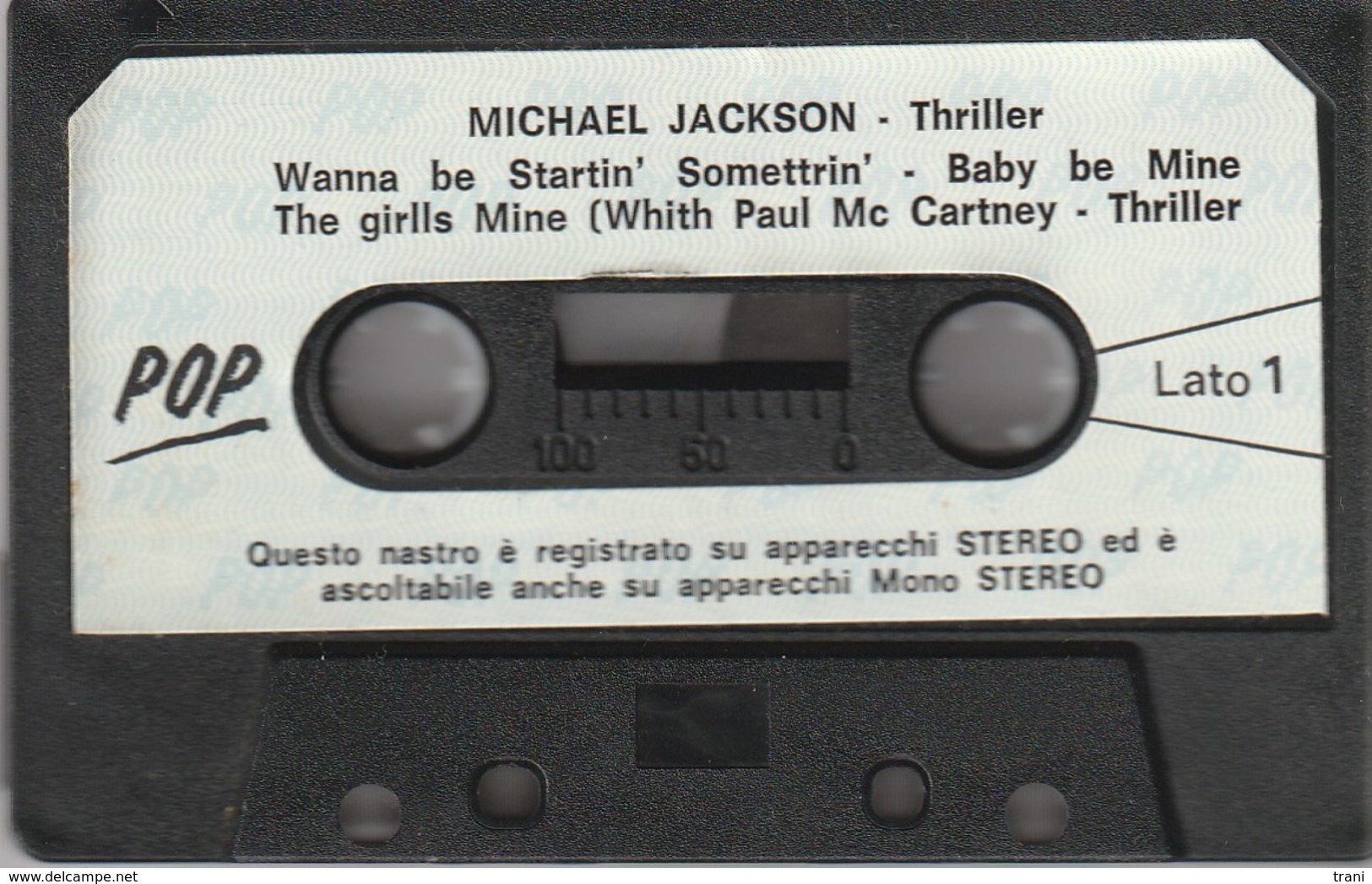 MICHAEL JACKSON - THRILLER - Audiokassetten