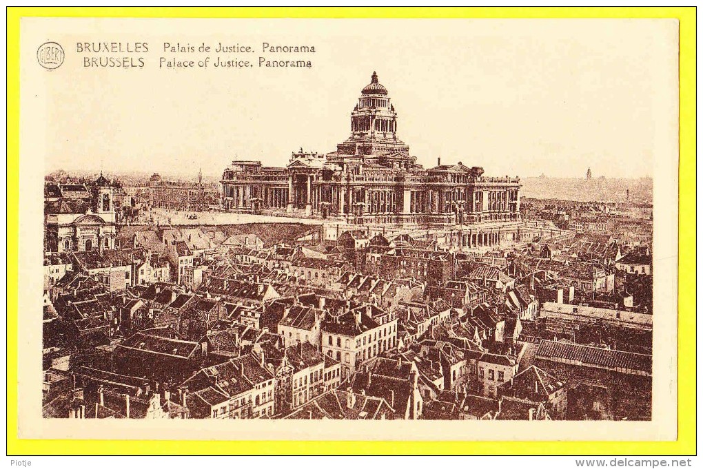 * Brussel - Bruxelles - Brussels * (Albert) Palais De Justice, Justice Court, Justitiepaleis, Panorama, CPA - Brussel (Stad)