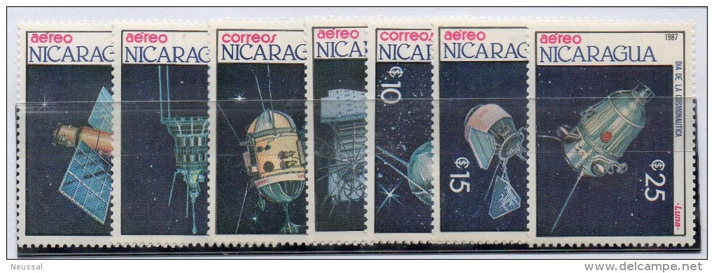 Serie Nº 1461/2 + A-1180/4 Nicaragua - Astrology