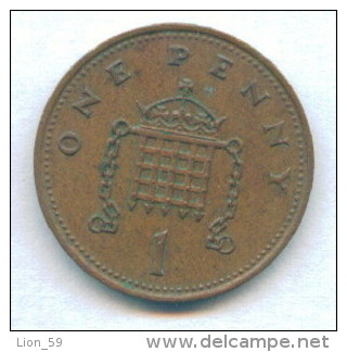 F3392 / - 1 Penny - 1988 -  Great Britain Grande-Bretagne Grossbritannien Gran Bretagna  - Coins Munzen Monnaies Monete - 1 Penny & 1 New Penny