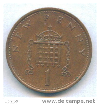 F3396 / - 1 New Penny - 1980 - Great Britain Grande-Bretagne Grossbritannien Gran Bretagna Coins Munzen Monnaies Monete - 1 Penny & 1 New Penny