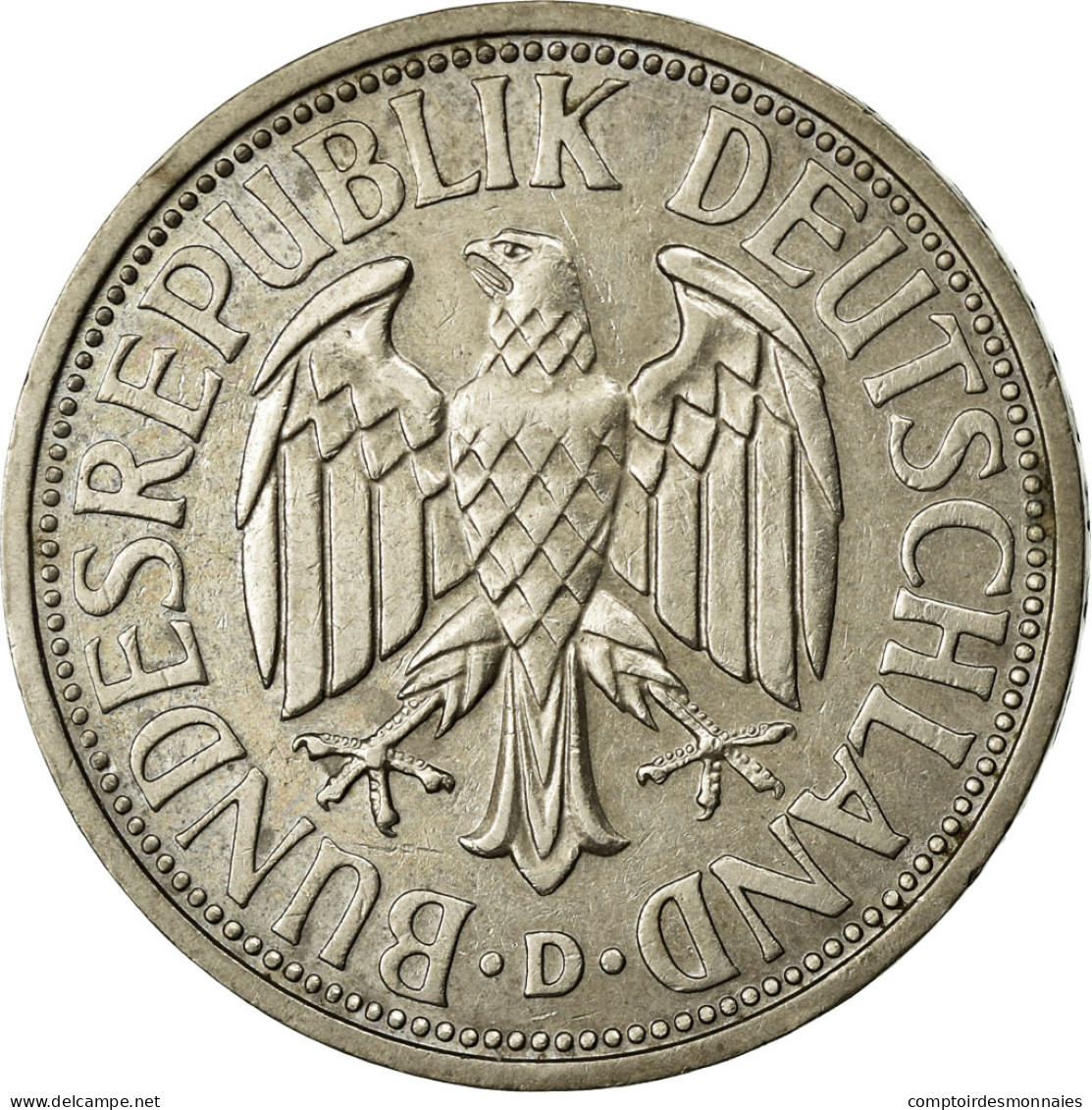 Monnaie, République Fédérale Allemande, 2 Mark, 1951, Munich, TTB - 2 Mark