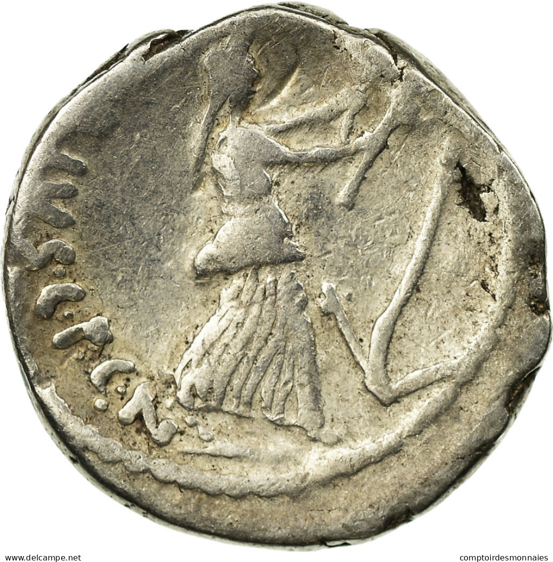 Monnaie, Vibia, Denier, TTB, Argent, Babelon:16 - Republiek (280 BC Tot 27 BC)