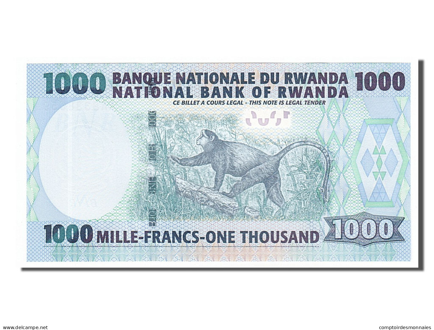 Billet, Rwanda, 1000 Francs, 2004, 2004-07-01, NEUF - Ruanda