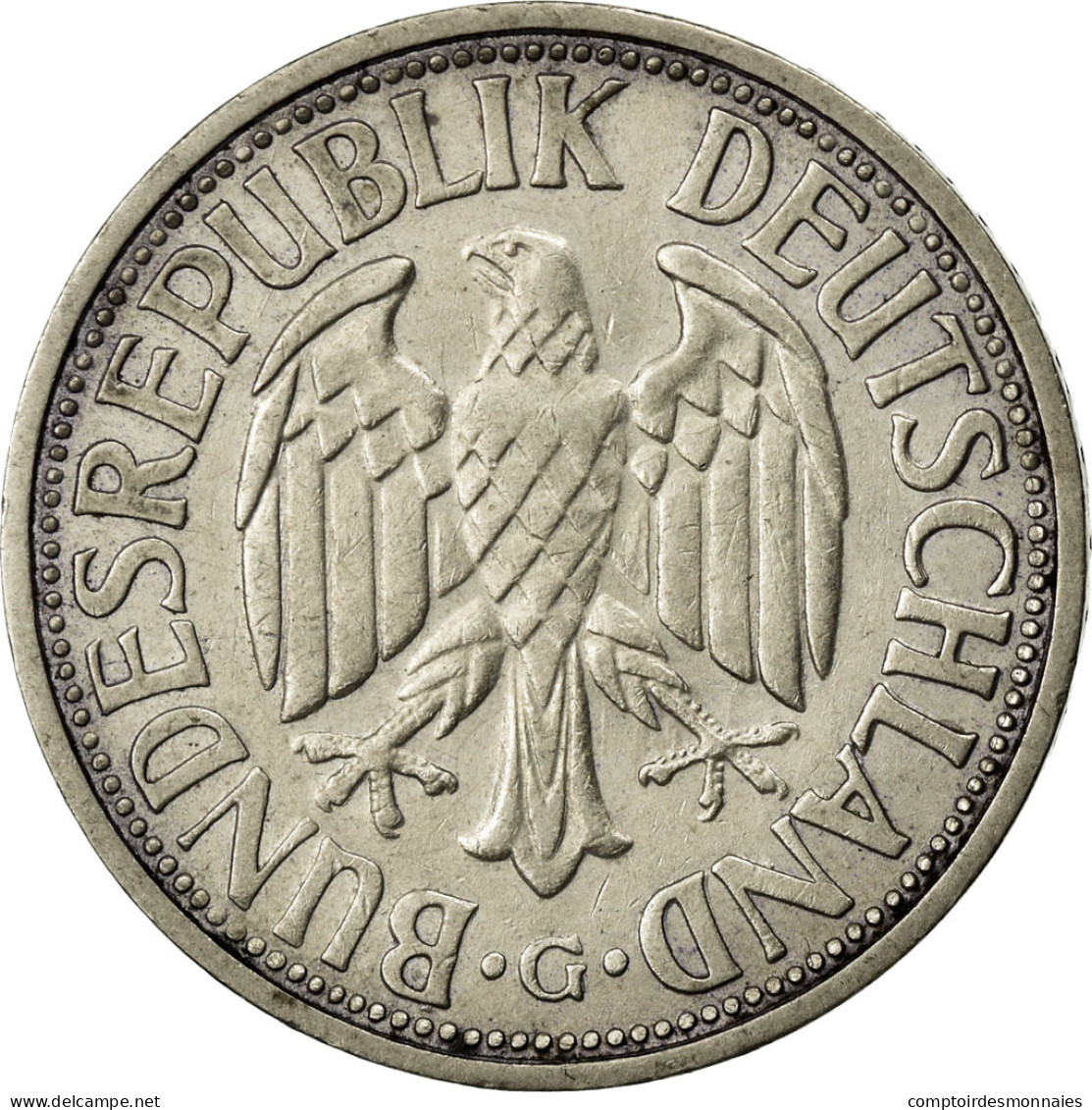 Monnaie, République Fédérale Allemande, 2 Mark, 1951, Karlsruhe, TTB - 2 Marcos