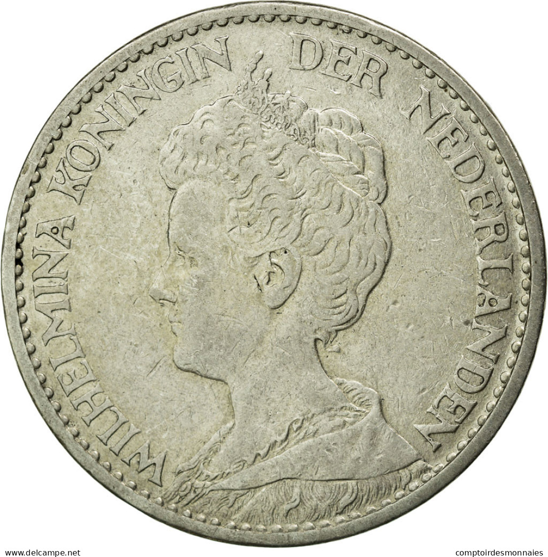 Monnaie, Pays-Bas, Wilhelmina I, Gulden, 1914, TTB, Argent, KM:148 - 1 Gulden